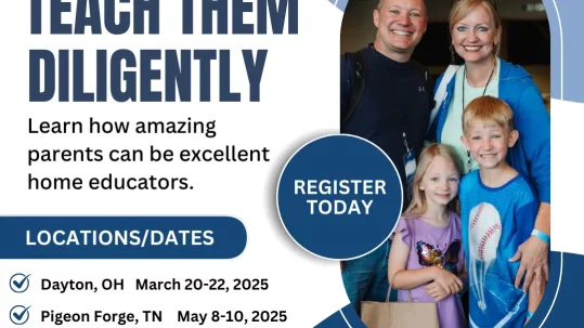 Teach them diligently homeschool conference