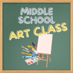 middle school art for homeschool